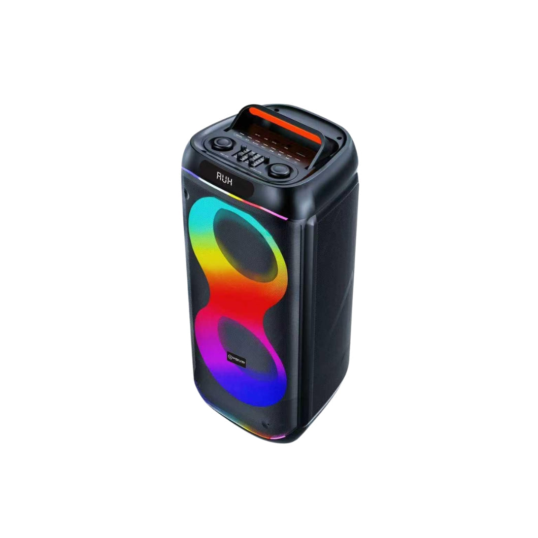VOVO V-2855 Double 8-Inch Portable Bluetooth Party Speaker
