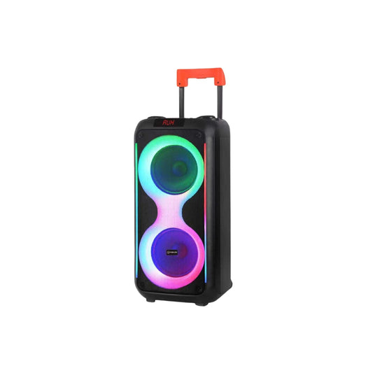 VOVO V-2860 Double 8-Inch Portable Trolley Party Speaker