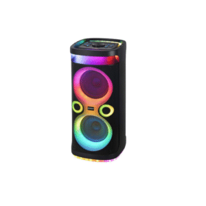V-2870 Double 8-Inch Bluetooth Party Speaker | 40W TWS Speaker with Mic & Remote