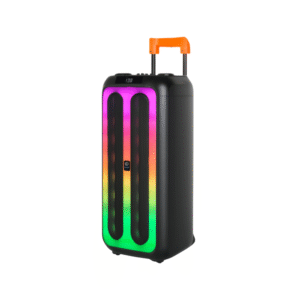 V-2840 Dual 8-Inch Bluetooth Party Speaker | 40W Portable Speaker with LED Light Show & Mic