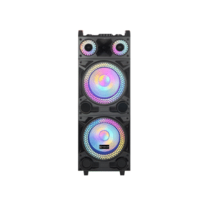 VOVO V‑1215 Party RGB Portable Speaker – 100W Wireless 1.0 Channel with Remote, USB/TF/Mic Support