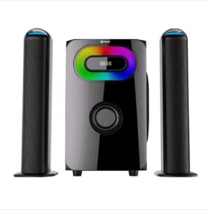 VOVO V-9035 2.1 Channel Speaker System with Subwoofer, Bluetooth, USB & LED Display