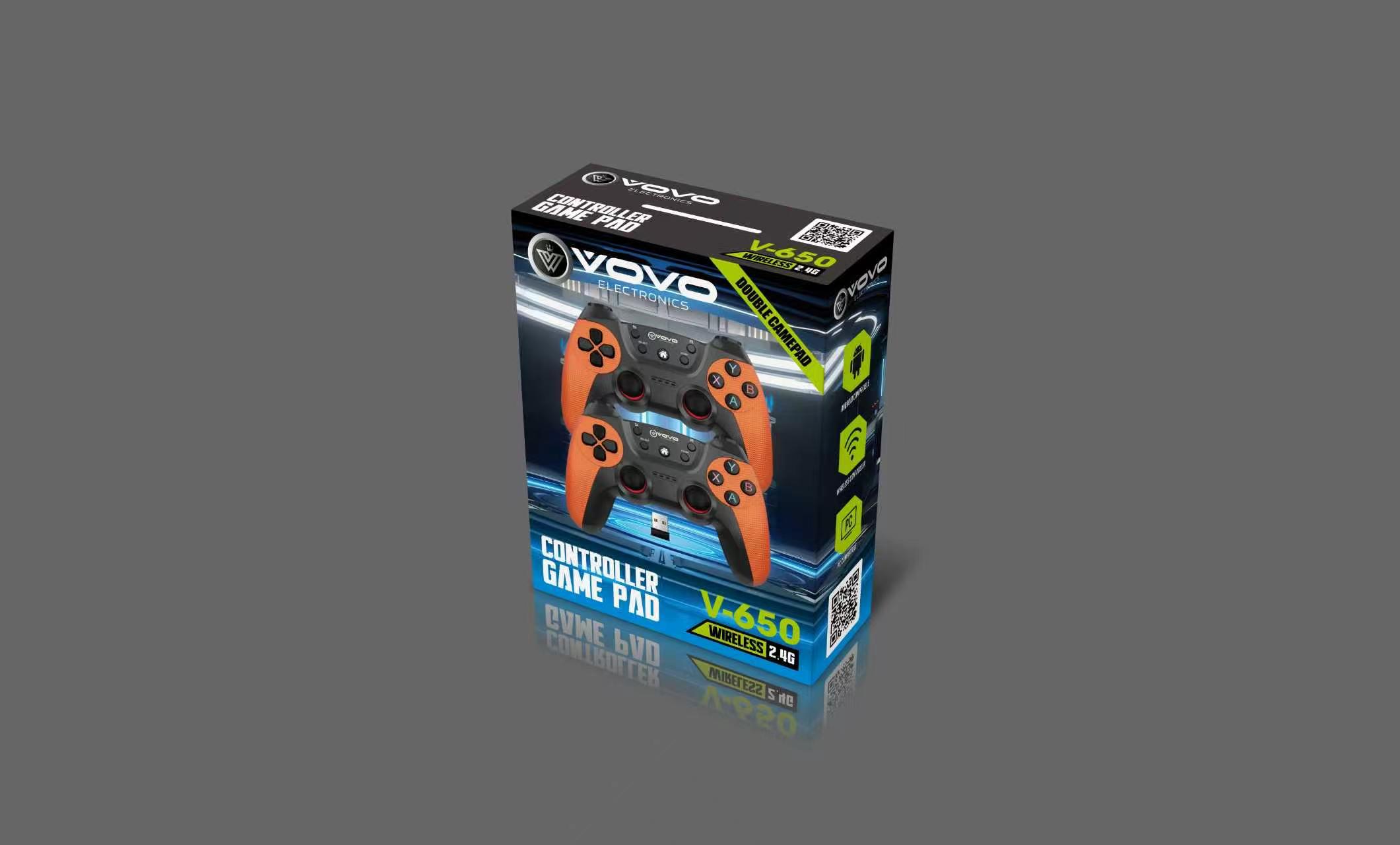 VOVO V-650 2.4G Wireless Double Gamepad - Image 8
